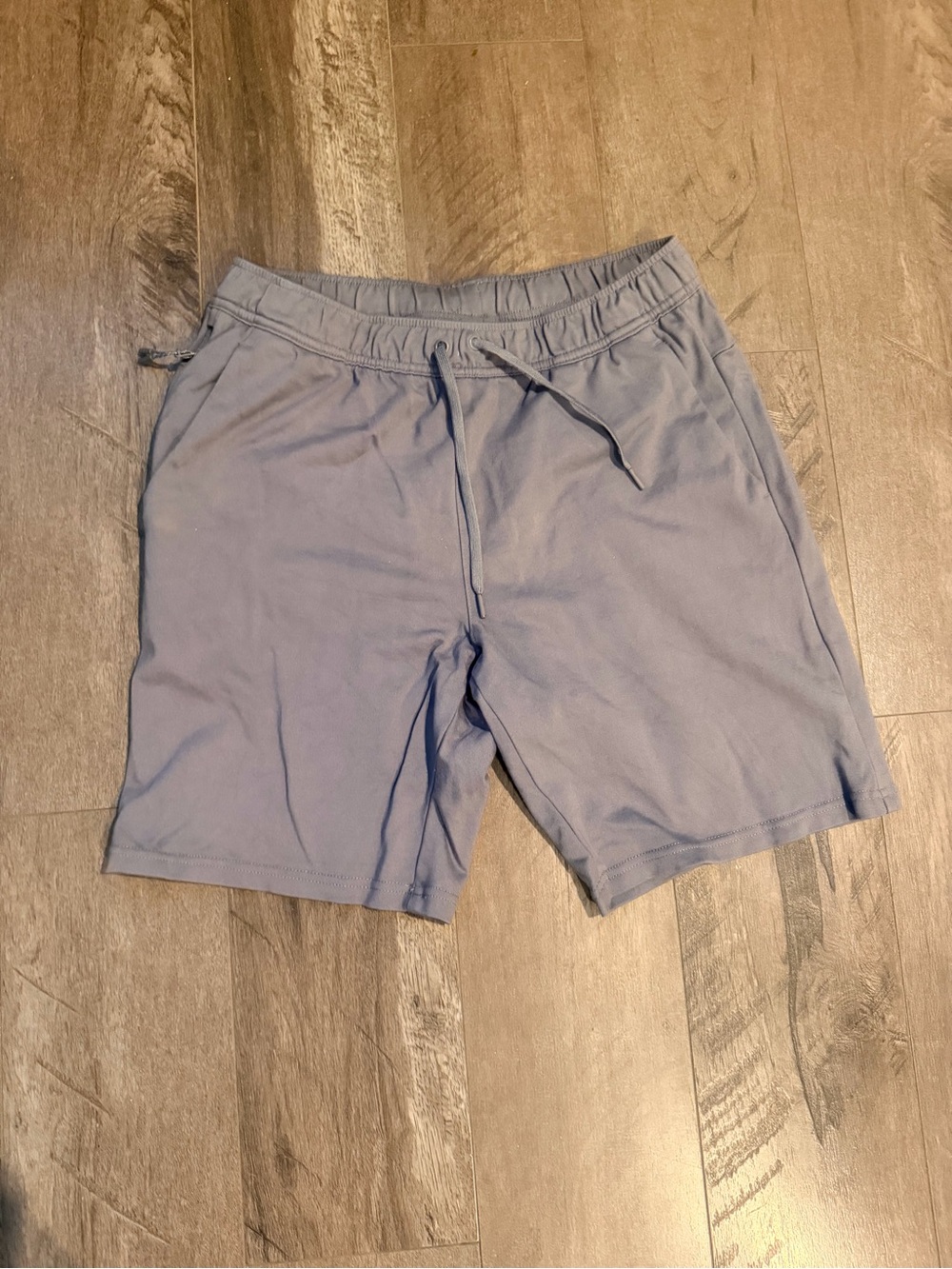 Men's Athletic Drawstring Shorts - light gray